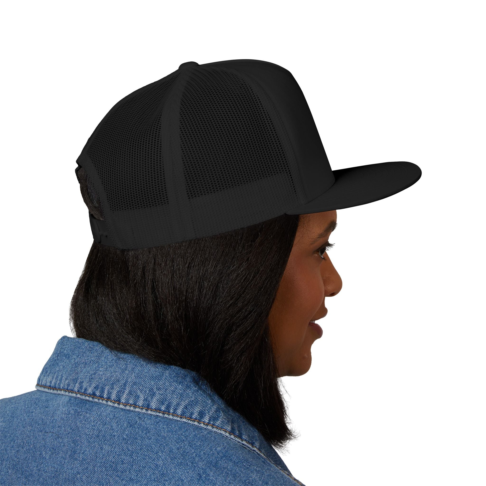 CHR Distressed Logo Trucker Cap — Embroidered Mesh Hat